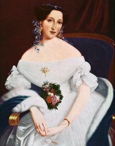 Luisa Pesjaková, cca 1855